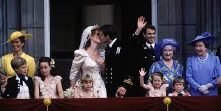 The wedding of prince andrew and sarah ferguson was held on 23 july 1986, at westminster abbey in london, england. Sarah Ferguson And Prince Andrew S 1986 Wedding Still Takes The Cake