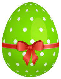 Green Dotted Easter Egg With Red Bow Png Clipart Rozhdestvenskie Izobrazheniya Pashalnaya Otkrytka Detskie Podelki