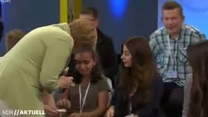 Her willingness to adopt the positions of her political opponents has been characterized as. Merkel Encounter Leaves Young Palestinian Refugee In Tears The Times Of Israel
