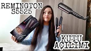 Remington S5525 Sac Duzlestirici Kutu Acilimi Ve Urun Inceleme Remington Remingtons5525 Youtube