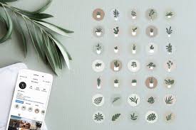 35 Instagram Highlights Ios 14 App Icons Plants Crazy Plant Lady Indoor Modern In Neutral Color Palette Bundle Story Highlights Highlights Instagram Story