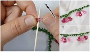 Tasarim Kurdan Oyasi Sallanan Motifler Ornegi Nazarca Com Oya Boncuk Oya Ornekleri