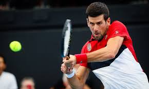 Garin has no way to win points against djokovic! Novak Djokovic Cruises Past Cristian Garin In Straight Sets As Serbia Reach Atp Cup Quarter Finals Daily Mail Online