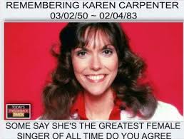 Remembering Karen Carpenter who died