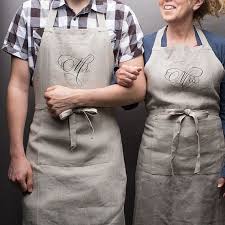 mr mrs aprons newlywed gifts wedding gift unique wedding etsy diy wedding gifts newlywed gifts apron designs