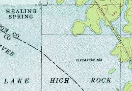 High Rock Humminbird Chartselect