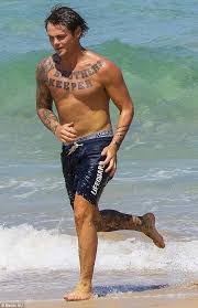 This Man Is Gorgeous Tats Tan And A Aussie Whats More To Love Beach Lifeguard Lifeguard Bondi Beach Australia