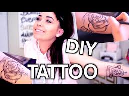 59 painfully cool inner lip tattoos; Diy Tattoo How To Fake A Tattoo With Makeup Youtube