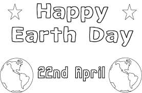 Happy earth day coloring sheet. 35 Free Printable Earth Day Coloring Pages