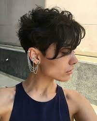 Curly hairstyles and haircuts for curly hair bear an inimitable romantic and nonchalant flair, whether they are natural curly hairstyles, curly shag haircuts styled curly mohawk hairstyles are deeply feminine versions of the fierce and tough original mohawk. Pixie Cut For Thick Curly Hair Black Novocom Top
