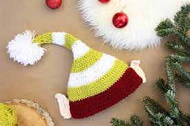 A perfect easter craft guide. Elf Hat Free Crochet Pattern