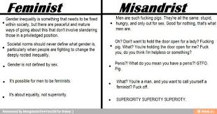 Feminism Vs Misandry Google Search Misandrist Misandry Feminism