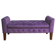Plum Purple Tufted End Of Bed Bedroom Storage Music Piano Bench New Ebay Vardagsrum