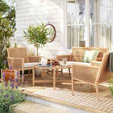 Threshold Designed W Studio Mcgee Patio Conversation Sets Target