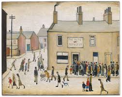 Another fun kids boot from old west! Auktion People Watching The Art Of L S Lowry Am 02 07 2020 Lotsearch