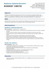 Health Care Assistant Resume Samples Qwikresume