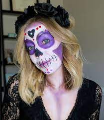 Your kids will love this diy face paint sugar skull. Easy Sugar Skull Makeup Tutorial Kindly Unspoken