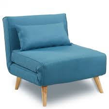 We did not find results for: Siena Faux Linen Single Sofa Bed Chair By Sarantino Blue