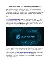 If you take the time to create your own crypto, make sure you are doing it for the right reasons. Blockchain Developers Create Your Own Cryptocurrency Malaysia