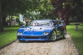 Algar ferrari, philadelphia's exclusive ferrari dealer, is passionate about speed, performance and luxury. Blue Ferrari F40 You See On Instagram Everyday Can Now Be Yours
