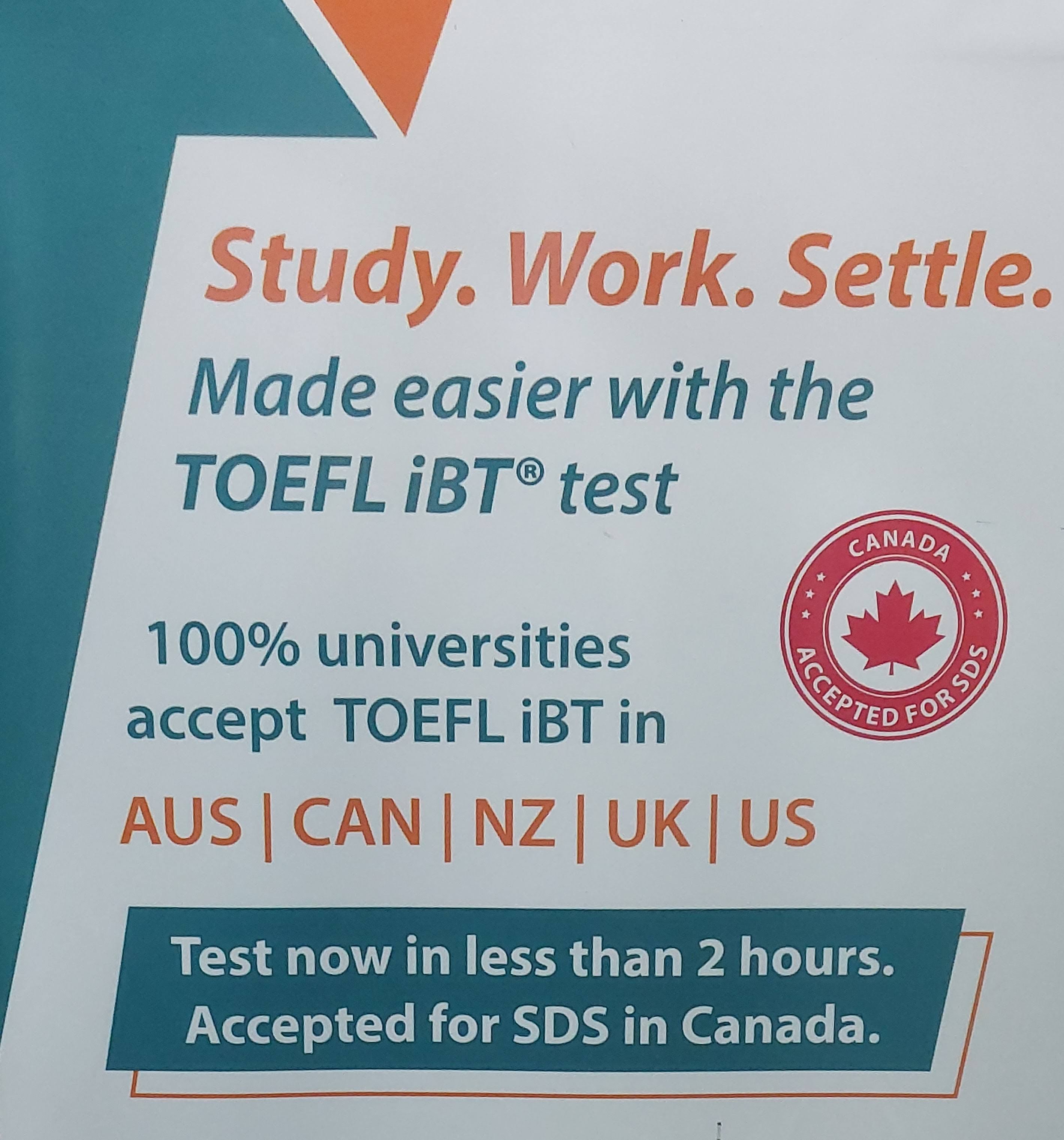 TOEFL iBT test product image