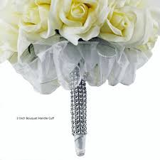 See more ideas about wedding bouquets, wedding flowers, bridal bouquet. Pink Yellow And White Silk Rose Hand Tied Bridal Bouquet 3 Dozen Roses