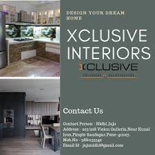 Best Interior Designer In Baner Xclusive Interiors In 2020 Design Your Dream House Best Interior Residential Architect