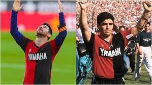 A founding member of liga rosarina de football, the club affiliated to the argentine football. Barcelona Vs Osasuna Laliga Messi Scores Wonder Goal And Reveals Newell S Old Boys Shirt In Maradona S Honour Marca