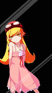 oshino shinobu bakemonogatari anime anime characters manga anime