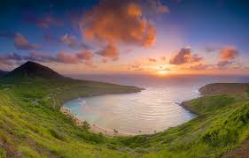 Check spelling or type a new query. Wallpaper Morning Hawaii The Island Of Oahu The Hanauma Bay Images For Desktop Section Pejzazhi Download