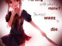 —yanderedev, club benefits in yandere simulator (march 2016) there was a point in time when i was a very nice and patient person. 71 Yandere Quotes Ideas Yandere Mirai Nikki Mirai Nikki Future Diary