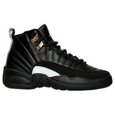 The Master Boys Grade School Air Jordan Retro 12 Basketball Shoes 153265 013 Finish Line Air Jordans Basketball Shoes On Sale Jordan Retro