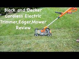 Carefully read all instructions on the mower and in the manual before attempting to assemble and operate the mower. Black Decker Mtc220 12 Inch Lithium Cordless 3 In 1 Trimmer Edger And Mower 20 Volt Review Youtube