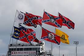 When nazi's and white nationalists fly it they are basically saying don't tread on white christians whereas libertarians don't. Nascar S Confederate Flag Conundrum Sbnation Com