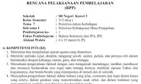 Rpp kelas tema 9 subtema 1 pembelajaran 3 by darma_one. Rpp Kelas 5 Tema 7 Kurikulum 2013 Revisi 2018 Materiku