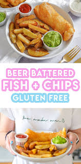 Gluten Free Beer Battered Fish And Chips Recipe Dairy Free Low Fodmap Gluten Free Fish And Chips Gluten Free Fish Batter Gluten Free Beer
