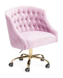 Vivian Velvet Office Chair Velvet Office Chair Chic Office Chair Pink Office Chair