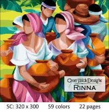 Browse and download free cross stitch patterns. Magpapalayok Pinoy Art In Cross Stitch Pattern Only Needlework And Textiles Metro Manila Philippines Craftyfinds
