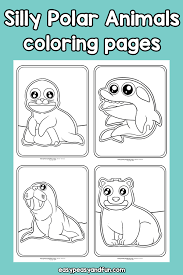 How can i use the polar animals colouring sheets in the classroom? Silly Polar Animals Coloring Pages Easy Peasy And Fun Membership