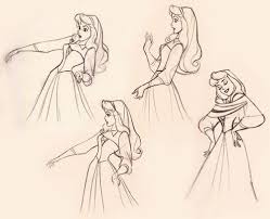 Aurora Study Disney Concept Art Disney Sketches Disney Drawings