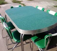 To get the full look for retro day, you'll need a 1950s dress that falls just below or above the knee. 28 1950 S Ideas Chrome Kitchen Table Dinette Sets Retro Kitchen Tables