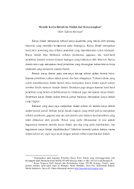 Contoh esai ilmiah di bawah ini akan membantu anda mencari tahu jawabannya. Pdf Menulis Karya Ilmiah Itu Mudah Dan Menyenangkan Sukron Ma Mun Academia Edu