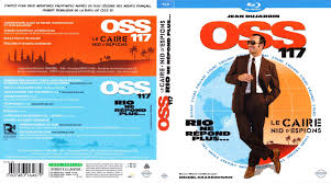 The third entry in secret agent oss 117's parodic spy adventures. Oss 117 Rio Ne Repond Plus Le Caire Nid D Espions German Blu Ray Cover German Dvd Covers