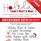 Holiday Family Craft & Wrap event image