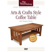 Rift sawn for the legs and rails. Arts Crafts Style Coffee Table Dvd Taunton Press
