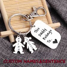 Super cool gifts ideas, bro! Personalized Keychain Custom Daddy Mommy Kids Names Keyring Family Gift For Dad Mom Fathers Day Mother S Day Gifts Charm Jewelry Customized Key Chains Aliexpress