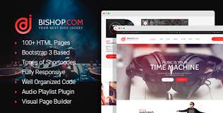 Mix and mashup your favorite songs and playlists from youtube and spotify for free using the world's first artificial intelligence dj. Free Download Dj Bishop Dj Personal Page Html Template With Visual Builder