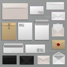 Paper Mailing Postcard Template Paper Mailing Envelopes