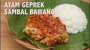 Check spelling or type a new query. Resep Sedap Ayam Geprek Sambal Bawang Youtube