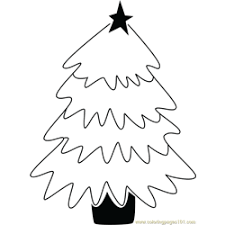 Coloring with your child is a very rewarding experience and doing a christmas tree picture together cements the bond between you at this sometimes relentlessly busy time of year. Simple Christmas Tree Coloring Page For Kids Free Christmas Tree Printable Coloring Pages Online For Kids Coloringpages101 Com Coloring Pages For Kids